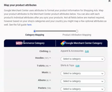 Product attributes