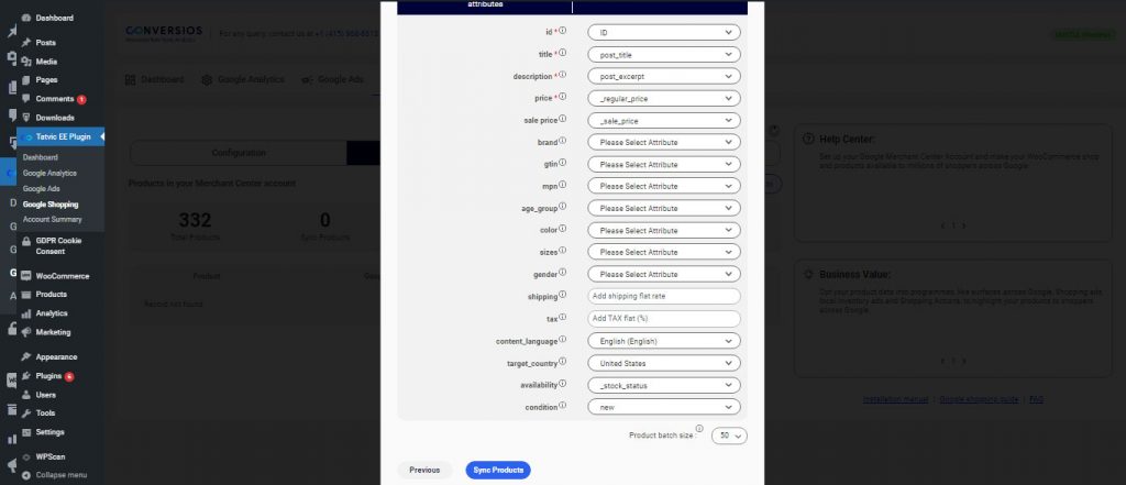Product attribution